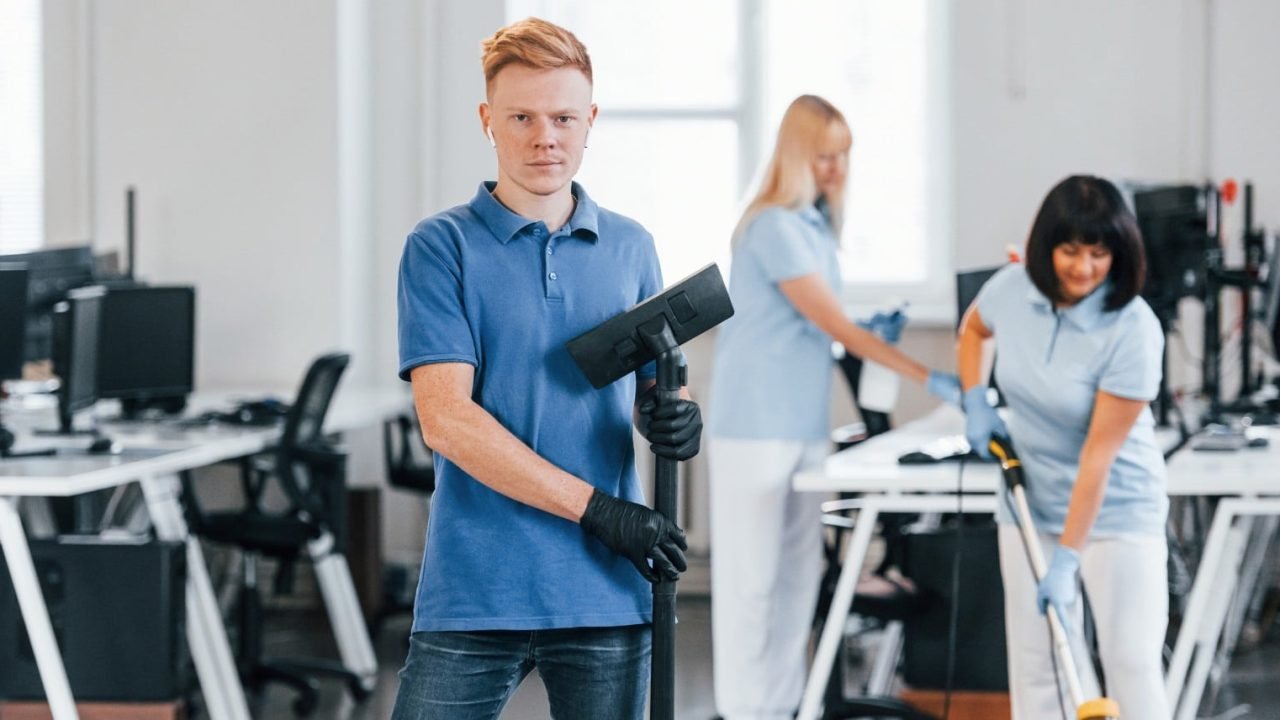 Entretien d'une salle d'entraînement par notre équipe