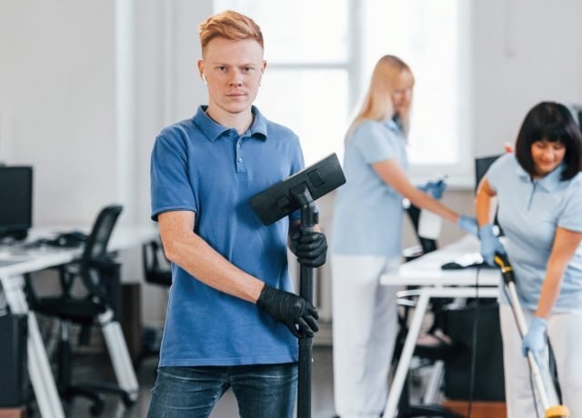Entretien d'une salle d'entraînement par notre équipe